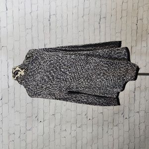 Ellen Tracy Long Sleeve Cape Sweater